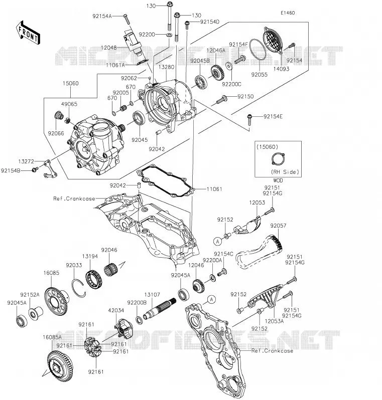 COMPRESSEUR Kawasaki MOTOS 1000 2019 NINJA H2R  ZX1000YKF