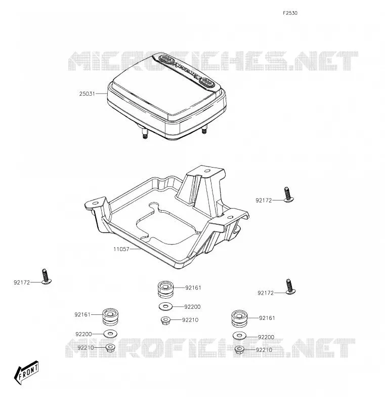COMPTEURS Kawasaki SSV 700 2020 MULE PRO-MX  KAF700DLF