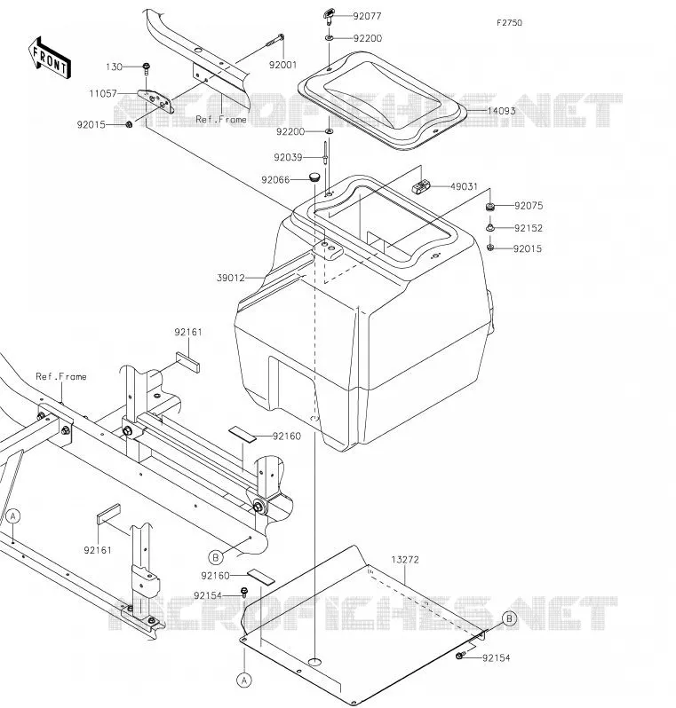 AUTRE Kawasaki SSV 820 2020 MULE PRO-FXT  KAF820CLF