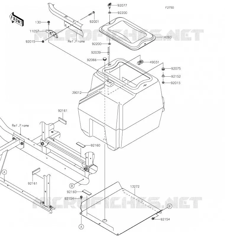 AUTRE Kawasaki SSV 820 2020 MULE PRO-FX  KAF820FLF
