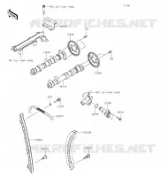 ARBRE A CAME/TENDEUR pour Kawasaki TERYX KRX 1000 2020