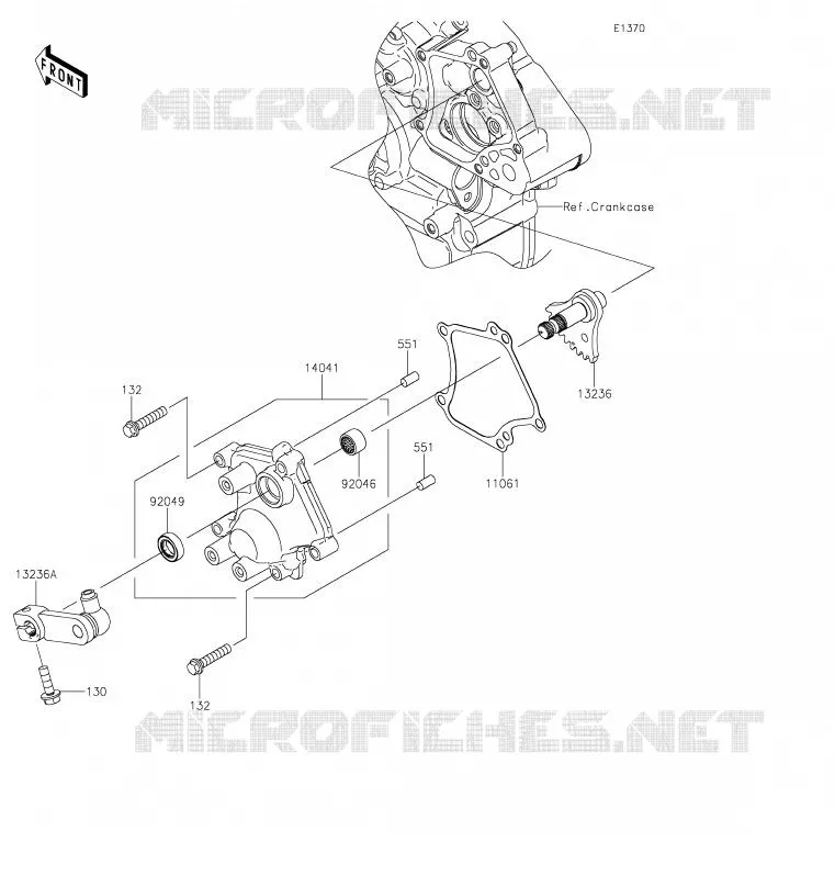 SELECTEUR Kawasaki SSV 800 2020 TERYX4  KRT800FLF