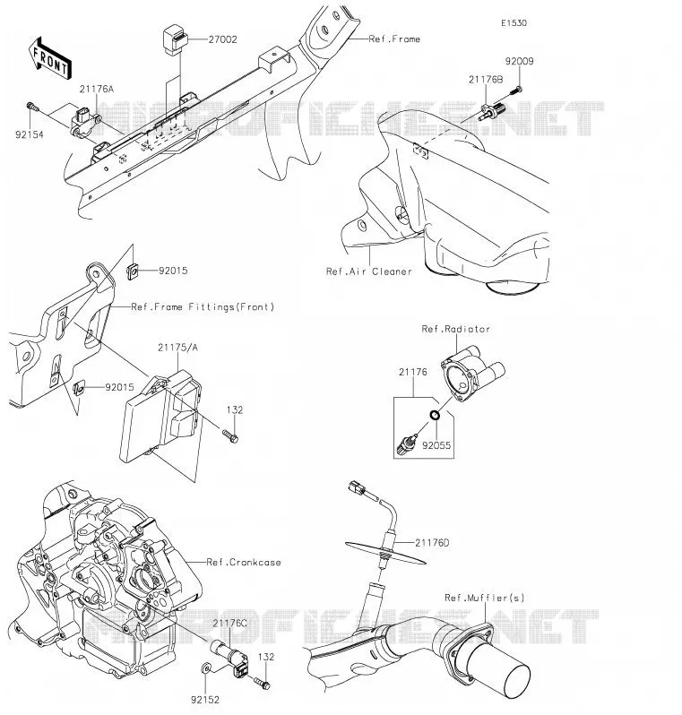 INJECTION CARBURANT Kawasaki SSV 800 2020 TERYX4  KRT800GLF