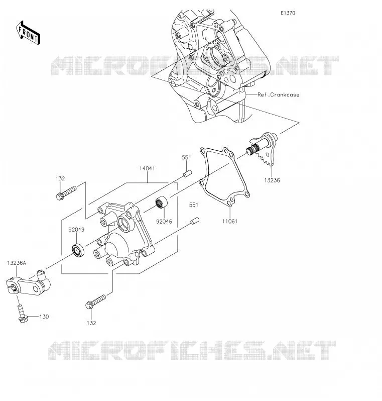 SELECTEUR Kawasaki SSV 800 2020 TERYX4  KRT800GLF