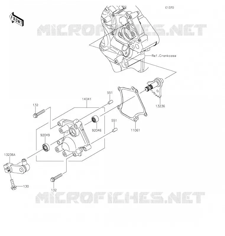 SELECTEUR Kawasaki SSV 800 2020 TERYX4  KRT800GLFA