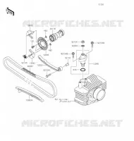 ARBRE A CAME/TENDEUR pour Kawasaki KLX110L 2020