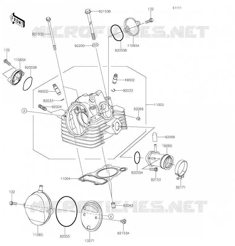 CULASSE Kawasaki TOUT-TERRAIN 140 2020 KLX140  KLX140ALF