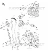 ARBRE A CAME/TENDEUR pour Kawasaki KLX230R 2020