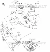 RESERVOIR CARBURANT(CA) pour Kawasaki KLX230R 2020