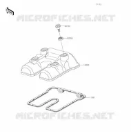 COUVRE CULASSE pour Kawasaki KLX300R 2020
