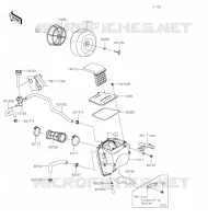FILTRE A AIR pour Kawasaki KLX300R 2020