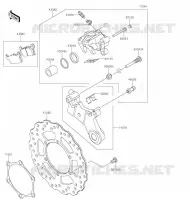 FREIN ARRIERE pour Kawasaki KLX300R 2020
