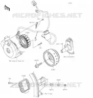 G&Eacute;N&Eacute;RATEUR pour Kawasaki KLX300R 2020