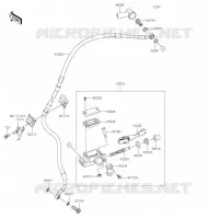 MAITRE CYLINDRE AV pour Kawasaki KLX300R 2020