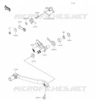 SELECTEUR pour Kawasaki KLX300R 2020