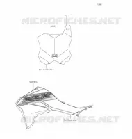 STICKER pour Kawasaki KLX300R 2020