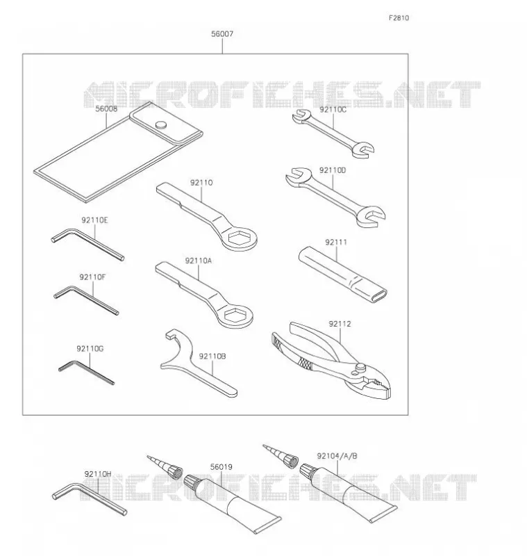 OUTILS UTILISATEUR Kawasaki MOTOS 650 2021 VULCAN S CAFE  EN650EMFNN