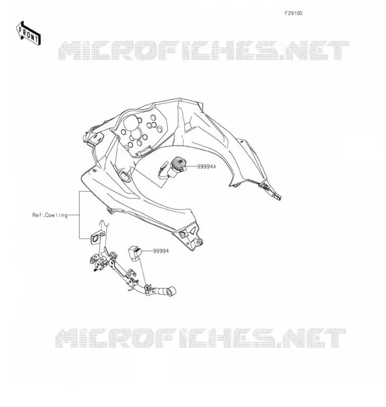 ACCESSOIRE(DC Output etc.) Kawasaki MOTOS 400 2021 NINJA 400  EX400GMFAN