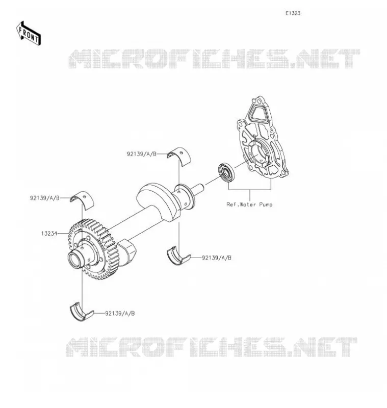 BALANCIER Kawasaki MOTOS 650 2021 VERSYS 650  KLE650FMFNL