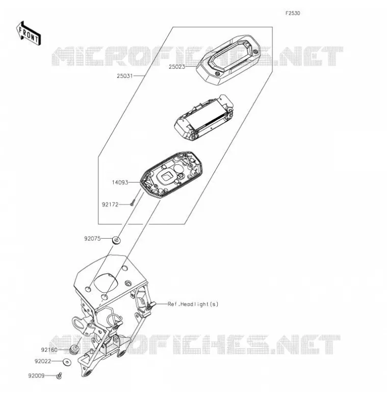 COMPTEURS Kawasaki TOUT-TERRAIN 230 2021 KLX230  KLX230AMFNN