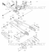 BRAS OSCILLANT pour Kawasaki KLX250 2019