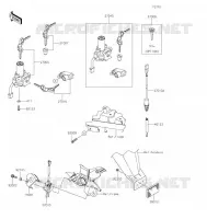 CONTACTEUR pour Kawasaki KLX250 2019