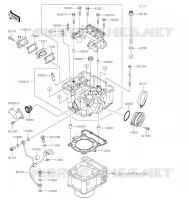 CULASSE pour Kawasaki KLX250 2019
