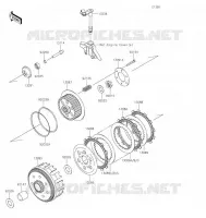 EMBRAYAGE pour Kawasaki KLX250 2019