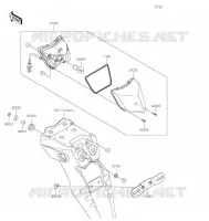 FEUX ARRI&Egrave;RE(S) pour Kawasaki KLX250 2019