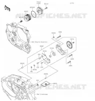POMPE A HUILE pour Kawasaki KLX250 2019