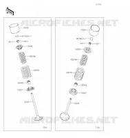 SOUPAPE pour Kawasaki KLX250 2019
