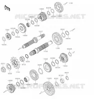 TRANSMISSION pour Kawasaki KLX250 2019