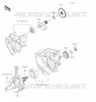 VILEBREQUIN pour Kawasaki KLX250 2019