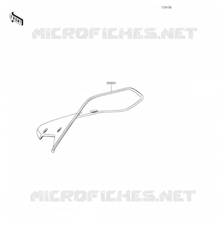 ACCESSOIRE(COUVRE COMPTEUR) Kawasaki MOTOS 1000 2021 Z H2  ZR1000KMFNN
