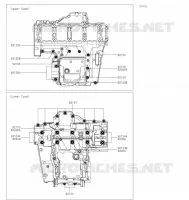 BOULON CARTER MOTEUR pour Kawasaki Z900RS 2021