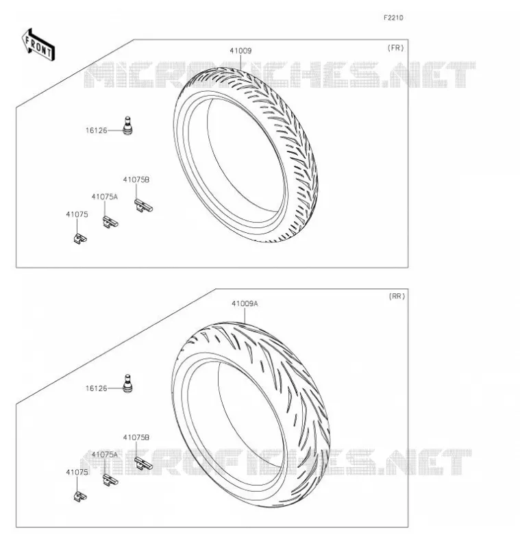 PNEUS Kawasaki MOTOS 636 2021 NINJA ZX-6R  ZX636HMFNN