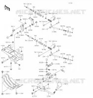 LEVIER DE VITESSE pour Kawasaki MULE 4010 4X4 2021