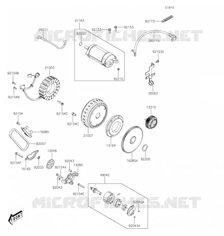 GENERATEUR Kawasaki SSV 700 2021 MULE PRO-MX  KAF700CMFNN