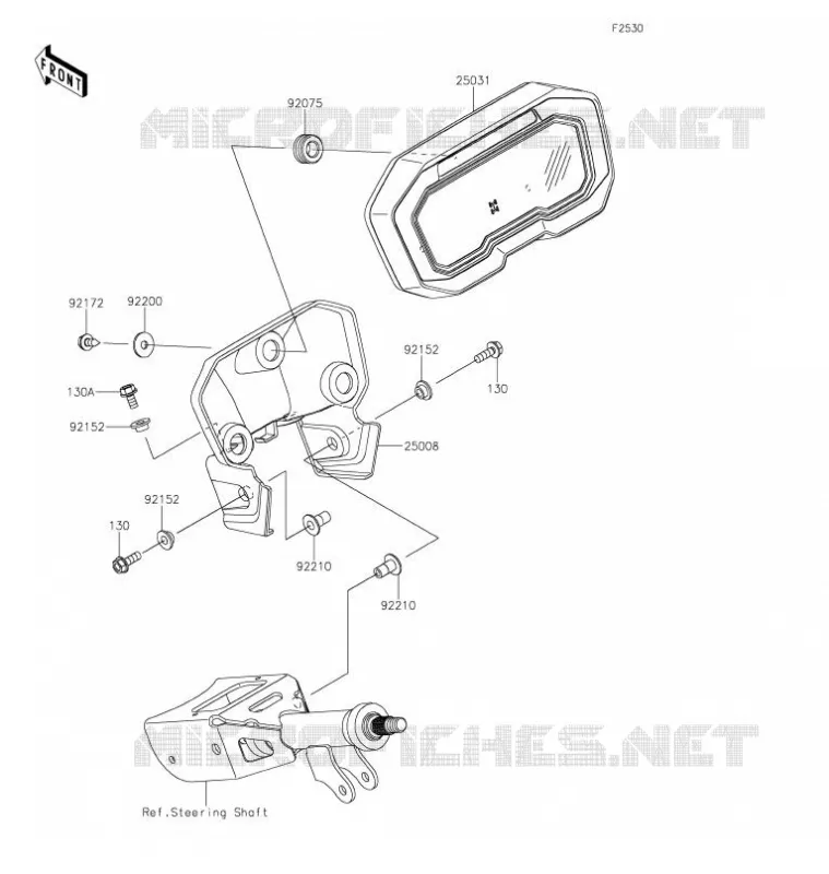 COMPTEURS Kawasaki SSV 1000 2021 TERYX KRX 1000  KRF1000AMFNN