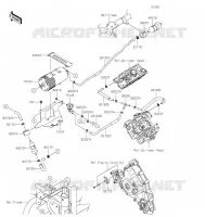 SYSTEME D'EVAPORATION CARBURANT(CA) pour Kawasaki TERYX4 2021
