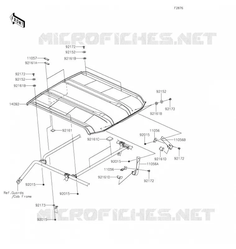 TOIT Kawasaki SSV 800 2021 TERYX4  KRT800GMFNN