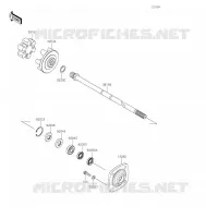 ARBRE DE TRANSMISSION pour Kawasaki JET SKI STX 160 2022