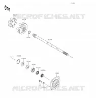 ARBRE DE TRANSMISSION pour Kawasaki JET SKI STX 160X 2022