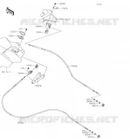 CABLES pour Kawasaki JET SKI STX 160X 2022