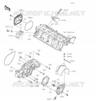 COUVERCLES MOTEUR pour Kawasaki JET SKI STX 160X 2022