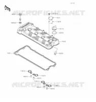 COUVRE CULASSE pour Kawasaki JET SKI STX 160X 2022