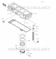 CYLINDRE/PISTON pour Kawasaki JET SKI STX 160X 2022