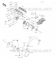 &Eacute;CHAPPEMENT pour Kawasaki JET SKI STX 160X 2022