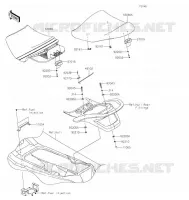 SELLE pour Kawasaki JET SKI STX 160X 2022