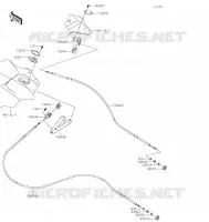 CABLES pour Kawasaki JET SKI STX 160LX 2022